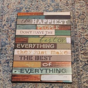 Decor/ Picture Happiest People